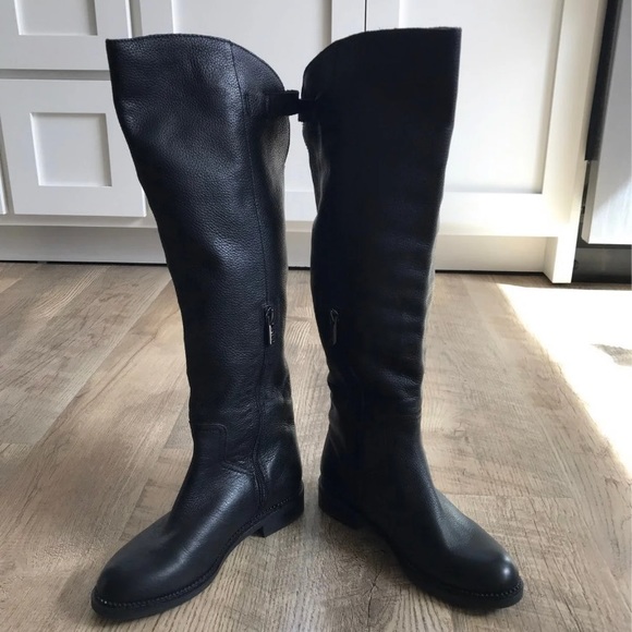 Franco sarto black riding boots size 5 - Picture 3 of 7